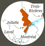 Carte de la MRC de DAutray